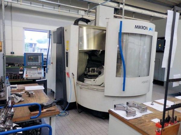 Centro de mecanizado vertical CNC MIKRON HSM 600 U 2003