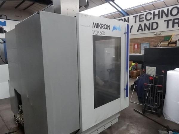 Centro de mecanizado vertical CNC MIKRON VCP 60 1999