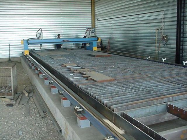 2D Plasma cutter SOITAAB VANAD LINEACORD PCL 40 2004