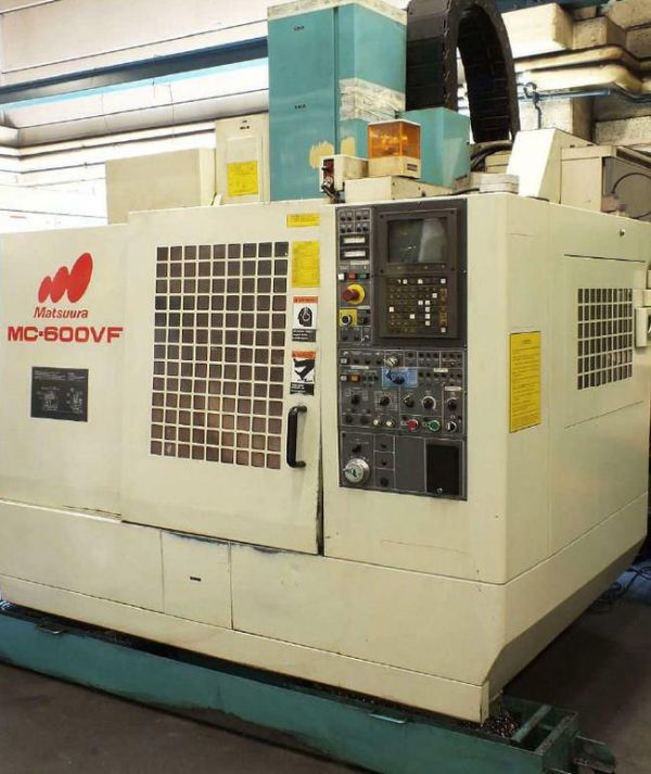 CNC vertikale maskineringssenter MATSUURA MC 600 VF 1997