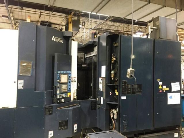 Горизонтальный многоцелевой станок с ЧПУ (CNC) MAKINO A-66 E 2001