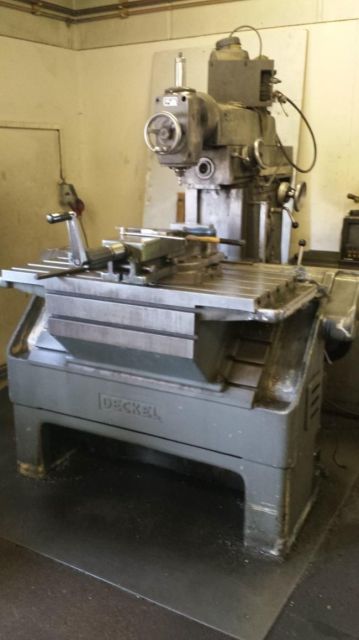 Toolroom Milling Machine DECKEL FP 2 LB 1972