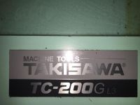 CNC-sorvi TAKISAWA TC-200 G 1990-Kuva 3