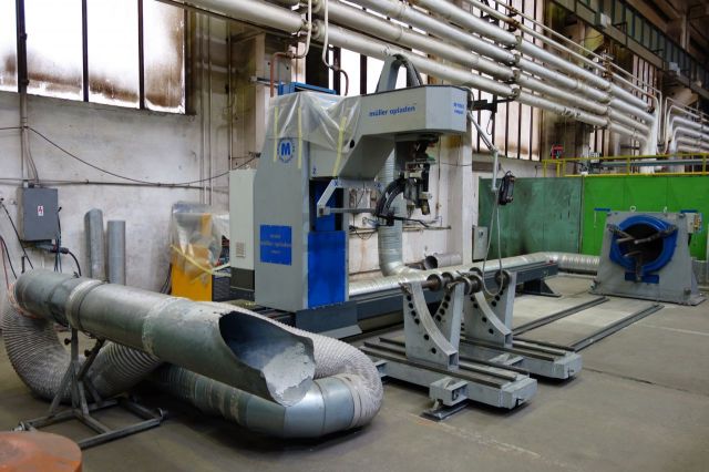 3D plasmaleikkurilla SLEVA - MÜLLER OPLADEN RB 1150/5 compact 2011