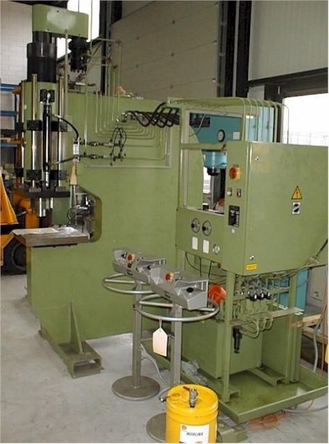 C Frame Hydraulic Press Eckold UW 500/60 1989
