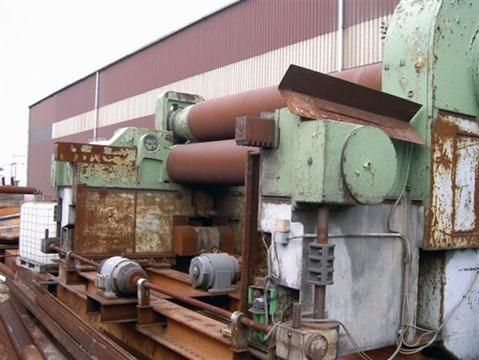 3 ролка плоча машини за огъване SCHARRINGHAUSEN DBR 4000 X 40/60 1980