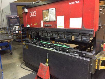 Гидравлический листогибочный пресс с ЧПУ (CNC) AMADA FBD8025F 1992