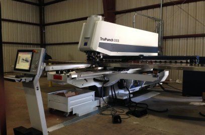Revolverstanz-Laser-Kombimaschine TRUMPF TRUPUNCH 3000 2013