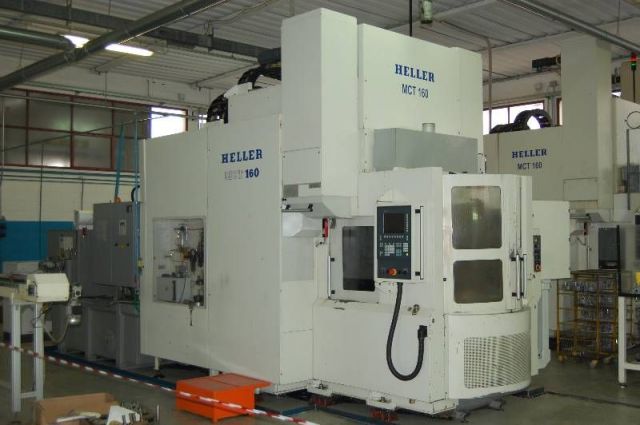 CNC Horizontal Machining Center HELLER MCT 160 2002