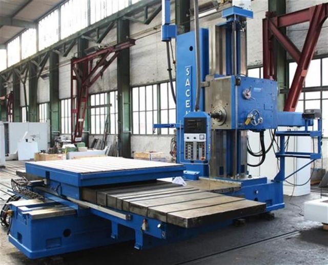 Horizontalbohrwerk SACEM MST 110/AC 1980