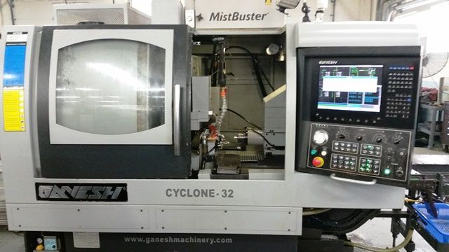 Automatische CNC draaibank GANESH CYCLONE 32 CS 2012