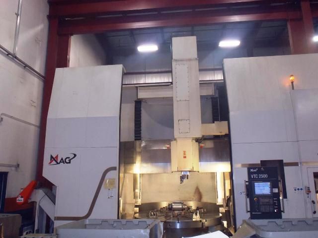 CNC vertikale turret dreiebenk GIDDINGS LEWIS 2500 2010