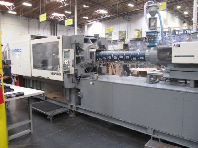 Plastics Injection Molding Machine SUMITOMO SH350C 2002