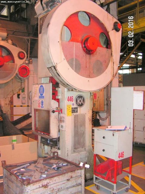 Presse excentrique KIESERLING SOLINGEN KPR 200/630 1957