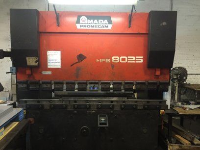 Hydraulische Abkantpresse CNC AMADA HFB802 1998