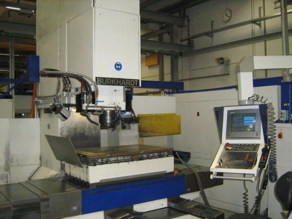 Vertikal CNC Fräszentrum BURKHARDT WEBER HYOP 120 NCW-TNC 426 1979