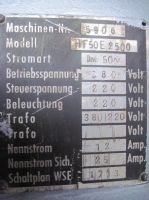 Radiálna vŕtačka HETTNER HF 50 E / 2500 1975-Fotografie 5