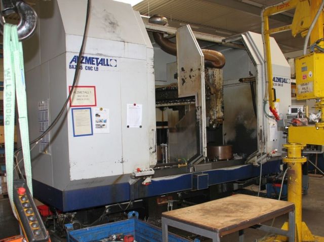CNC 수직형 머시닝 센터 ALZMETALL BAZ 35 CNC LB 2000