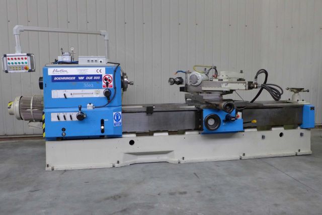 Tischdrehmaschine VDF BOEHRINGER DUE 800/ 2000 1994