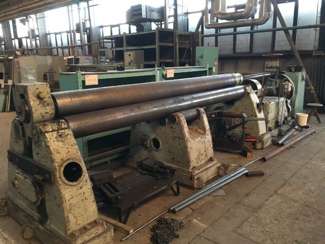 3 rol plaatbuigmachine Mach a Fischer 4000 / 15 1971
