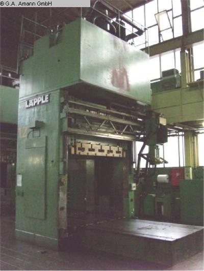 Hydraulische Portalpresse LAEPPLE ZEH 500 1980