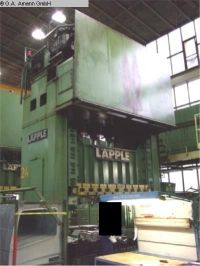 Prensa hidráulica h quadro LAEPPLE ZEH 750 1976-Foto 2
