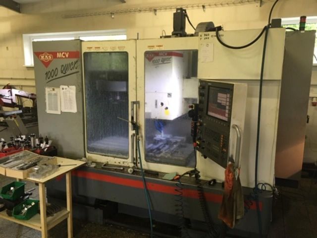 Centro de mecanizado vertical CNC MAS MCV 1000 Quick 2004
