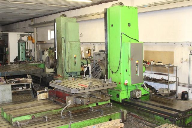 Horizontal Boring Machine TOS HP 100 1972