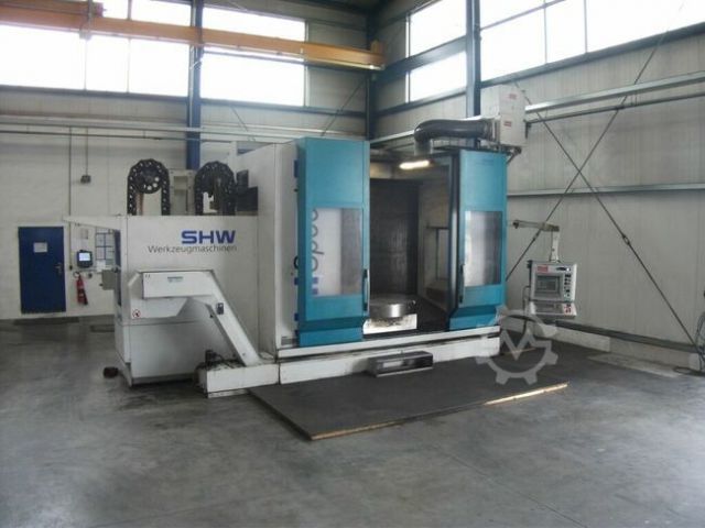 Fresadora CNC SHW Werkzeugmaschinen un5 2009