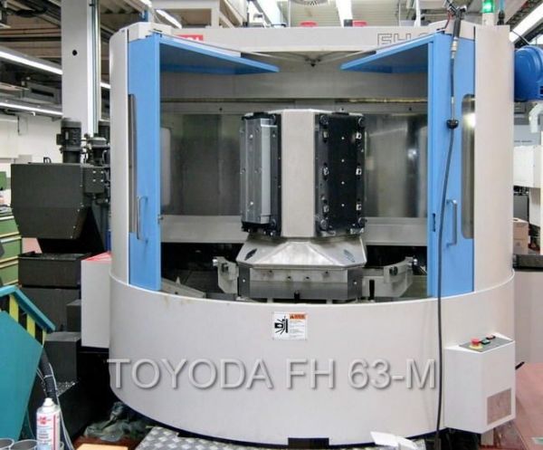 Centro de mecanizado horizontal CNC TOYODA FH 63 M 2001