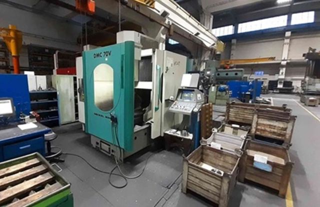 Centro di lavoro verticale CNC DECKEL MAHO DMC 70 V 1996