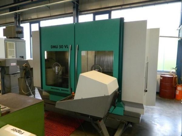 Вертикальный многоцелевой станок с ЧПУ (CNC) DECKEL MAHO DMU 50 VL 1996