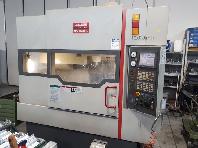 CNC horizontaal bewerkingscentrum QUASER MV 154 PL 2007