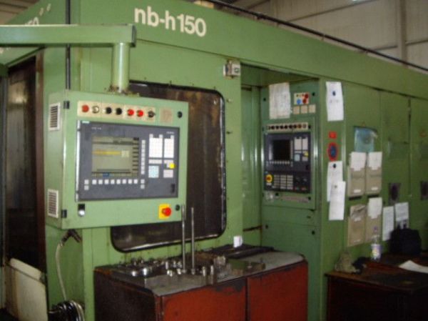 Горизонтальный многоцелевой станок с ЧПУ (CNC) HUELLER HILLE NB-HP 150 1986