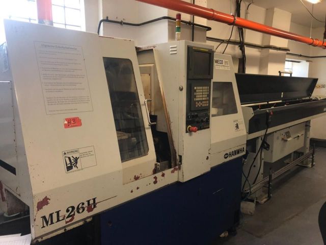CNC automaattinen sorvi HANWHA ML26H 2001