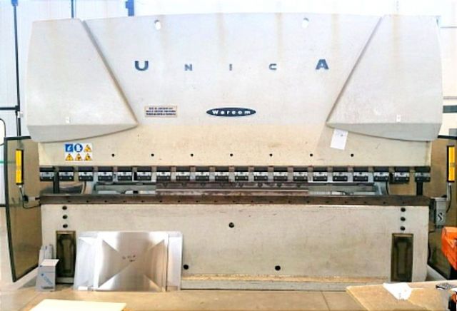 Prensa plegadora hidráulica CNC Warcom Unica 160-40 2010