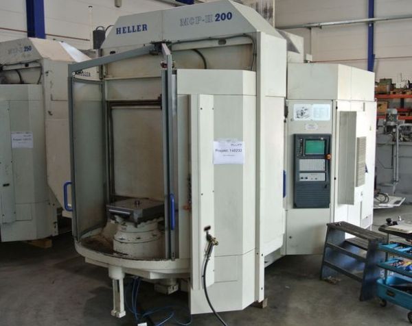 CNC centro de usinagem horizontal HELLER MCP H-200 2000