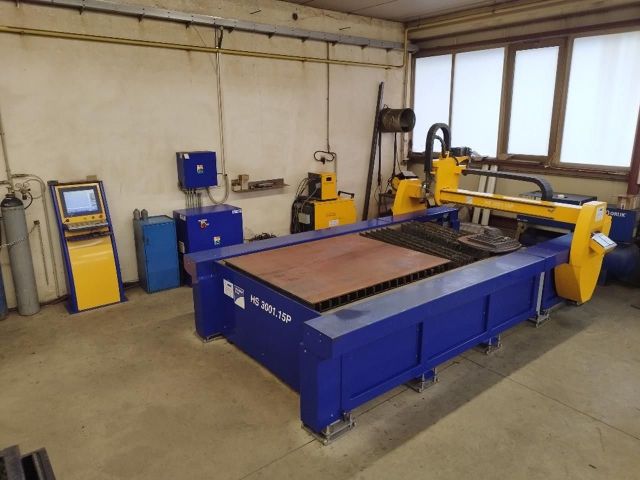 3D Plasma Cutter MICROSTEP HS 3001 15P 2008