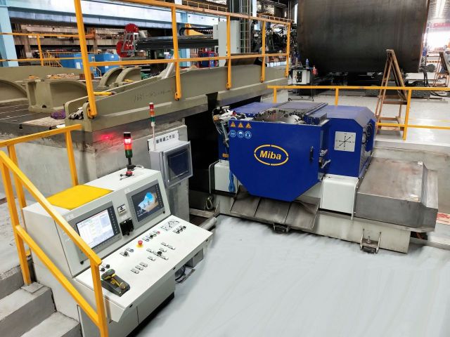 4 placa rolo máquina de dobra MIBA LNF65 2014