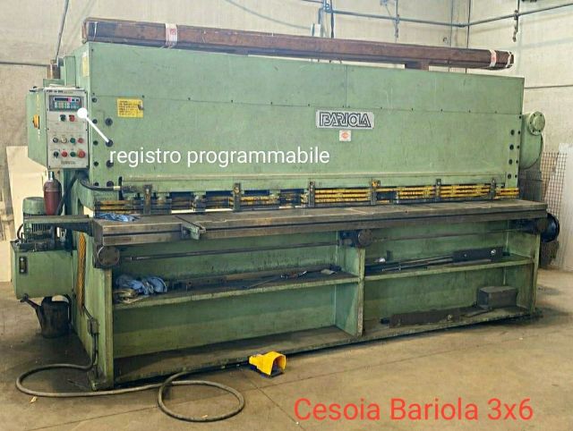 Mechanical Guillotine Shear BARIOLA 306 1994