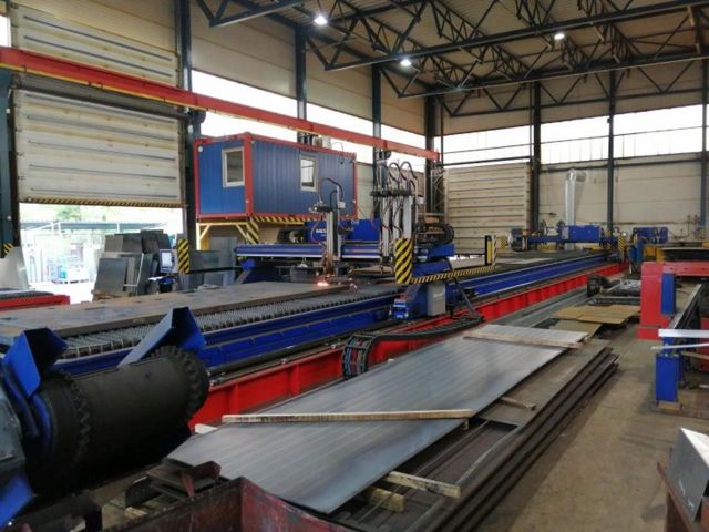 2D plazmové rezačky MESSER MultiTherm 4000 2018