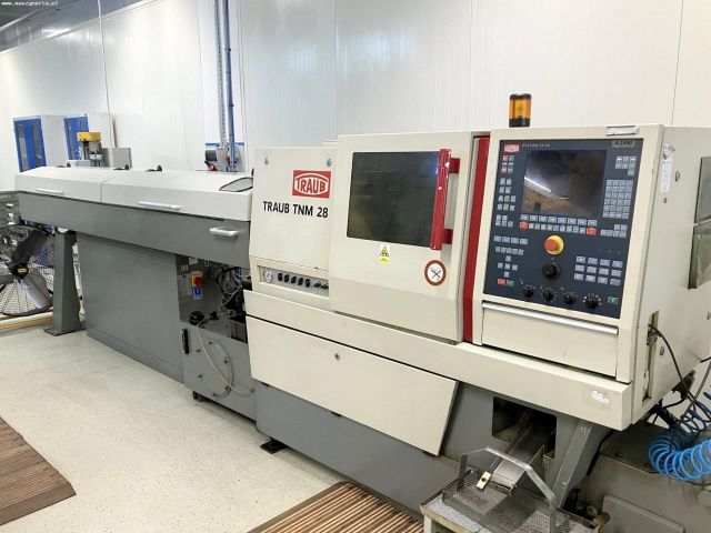 Torno automático CNC TRAUB TNM 28 1997