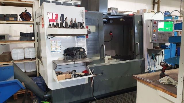 Centre dusinage vertical CNC HAAS VF 4 2014
