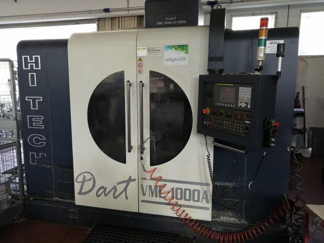 CNC függőleges megmunkáló központ DART vmc 1000/A HT 2009