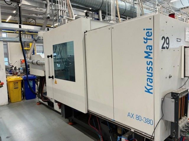 Kunststoffspritzgießmaschine KRAUSS MAFFEI AX 80-380 2011
