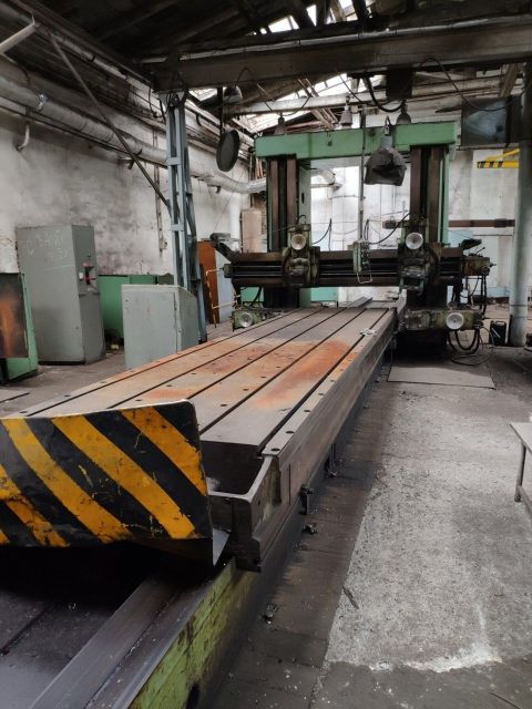 Portal Planing Machine TOS HD 16-6000 1957