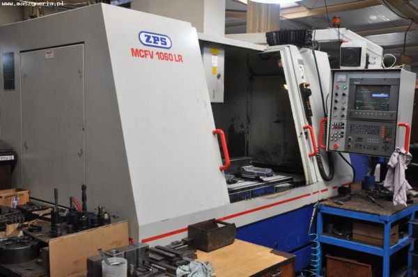 CNC horisontalt maskineringssenter ZPS ZLIN MCFV 1060 LC 1999
