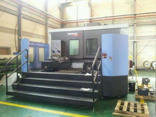 CNC vízszintes megmunkáló központ DOOSAN HM 1000 2012