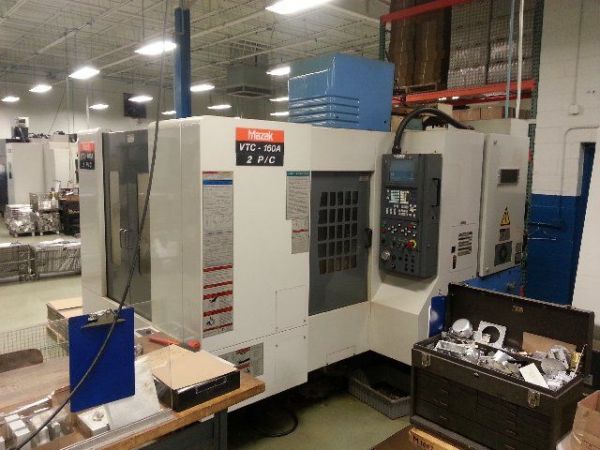 CNC Vertical Machining Center MAZAK 160 A 2 PC 2002