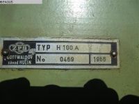 Horizontální vyvrtávačka TOS, ZPS GOTTWALDOW H 100 A 1965-Fotografie 6